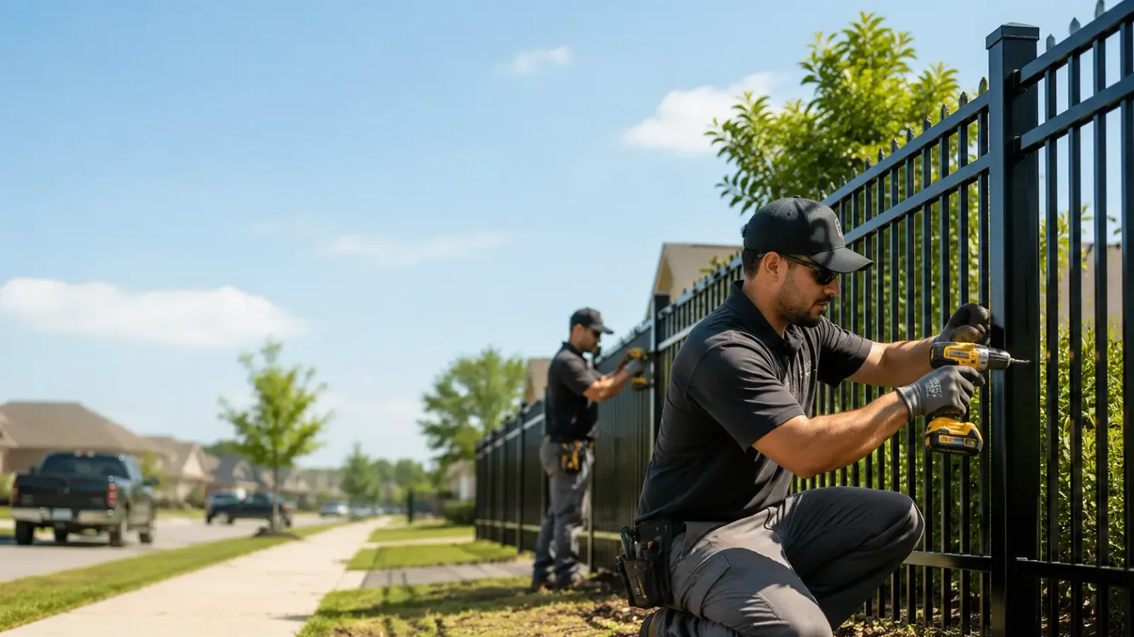 Metal Fence Installation in Grimes, IA